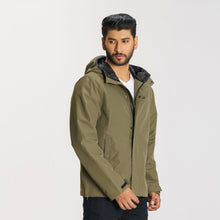 Load image into Gallery viewer, Mens Olive Windbreaker
