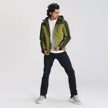 Load image into Gallery viewer, Men’s Olive &amp; Black Windbreaker
