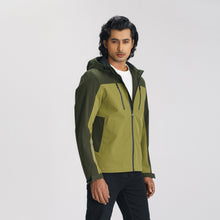 Load image into Gallery viewer, Men’s Olive &amp; Black Windbreaker
