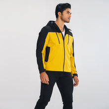 Load image into Gallery viewer, Men’s Yellow &amp; Black Windbreaker
