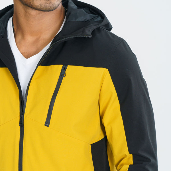 Men’s Yellow & Black Windbreaker