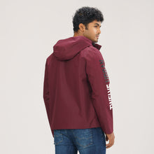 Load image into Gallery viewer, Mens Maroon Windbreaker
