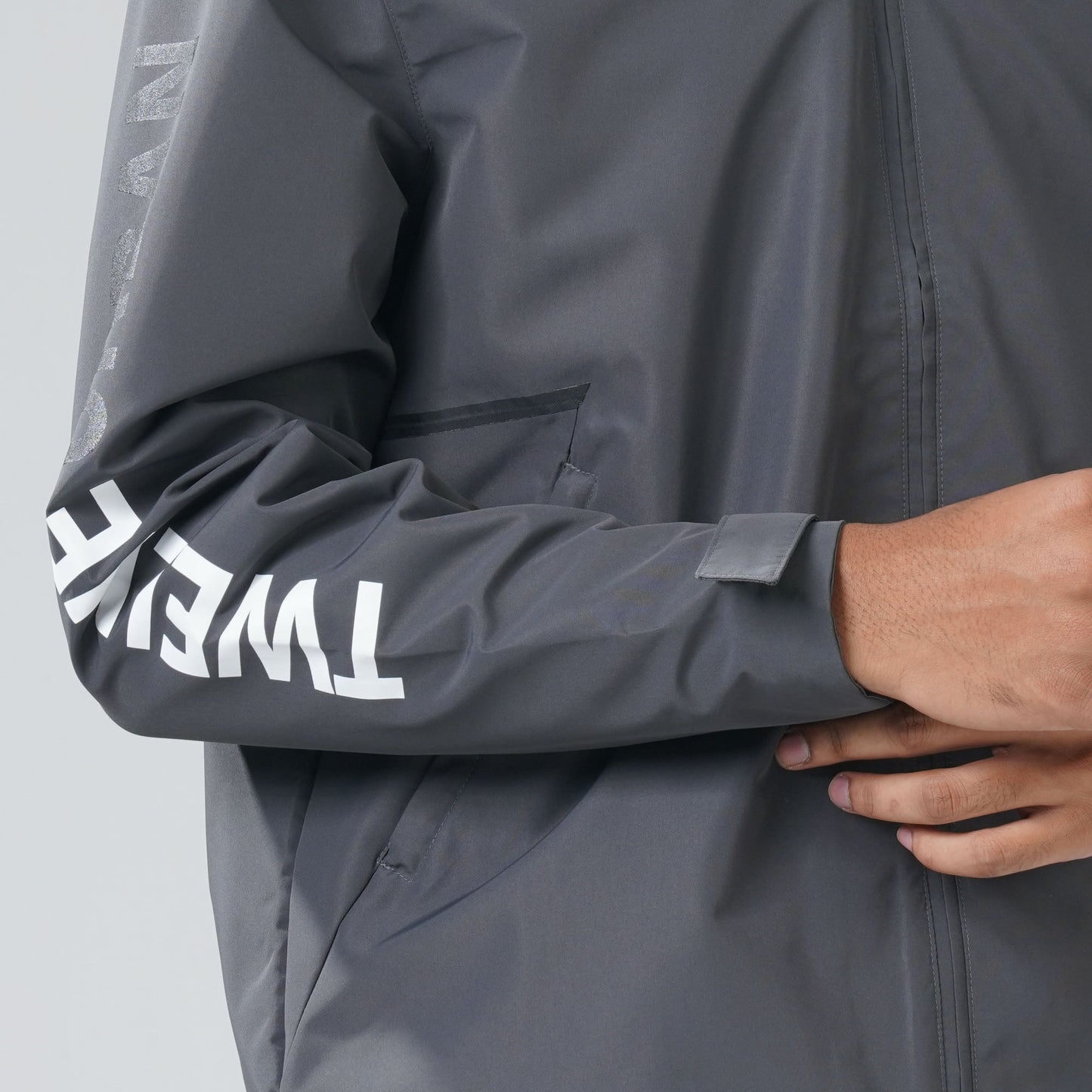 Mens Asphalt Windbreaker