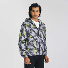 Load image into Gallery viewer, Men’s Light Gray Windbreaker
