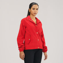 Load image into Gallery viewer, Women’s Red Windbreaker
