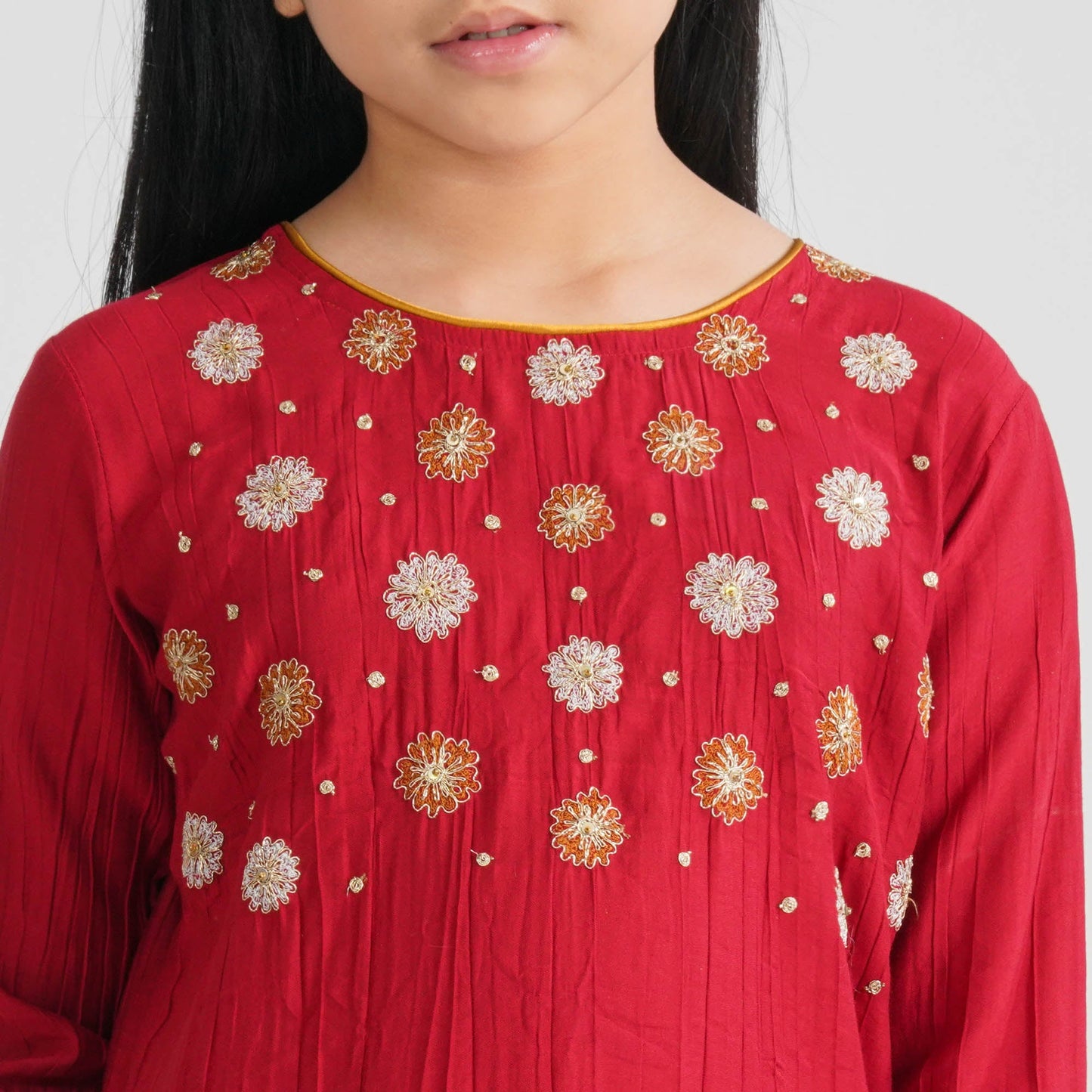 Girl’s Blended Cotton Two Piece Set