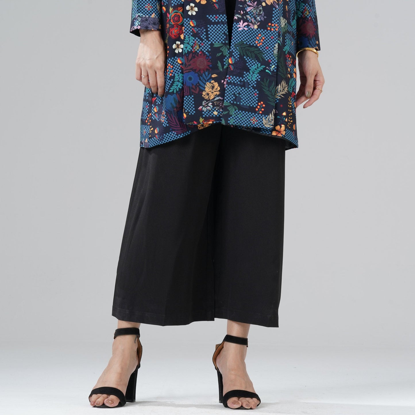 Womens Black Two Piece Set