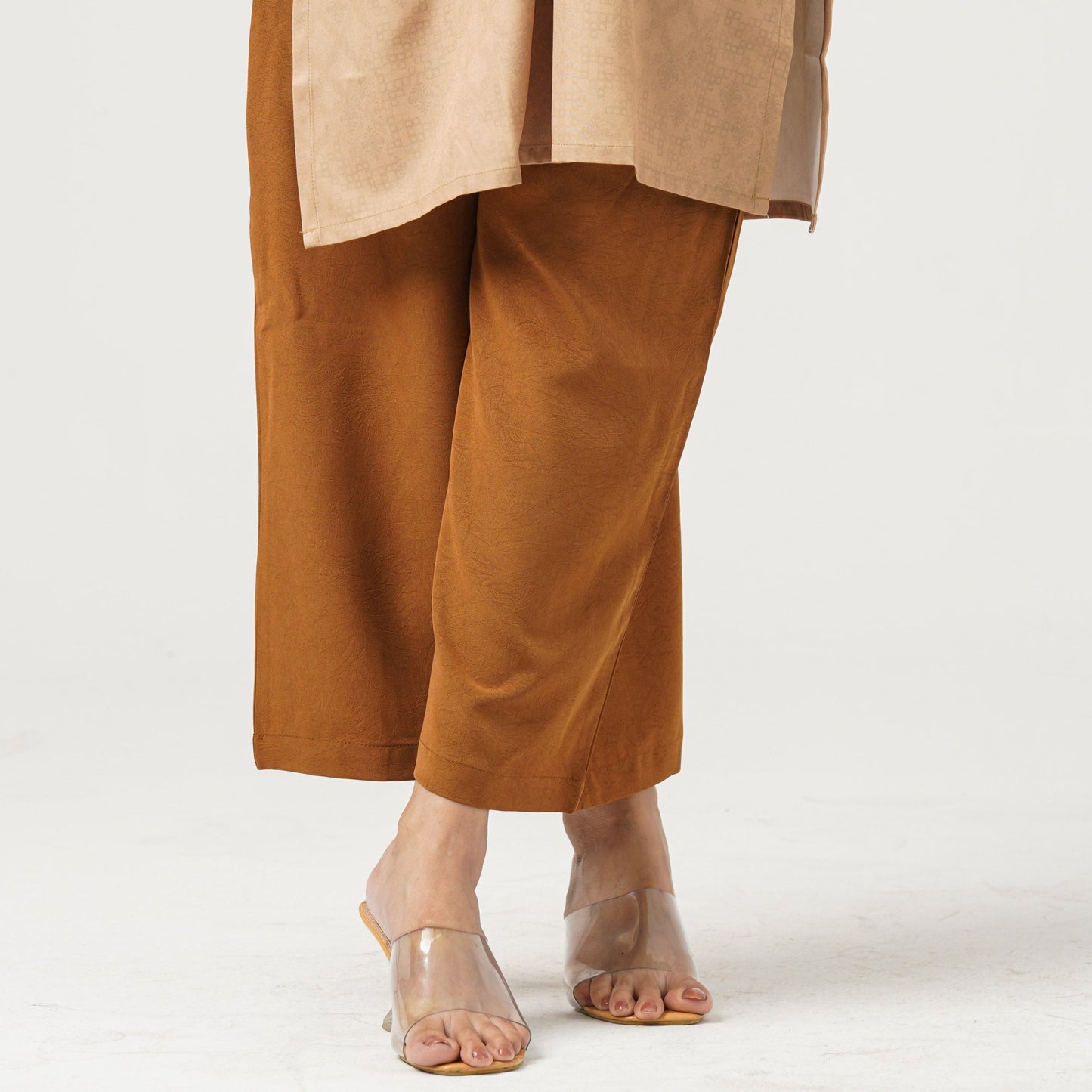 Women’s Blended Silk Printed Two Piece Set