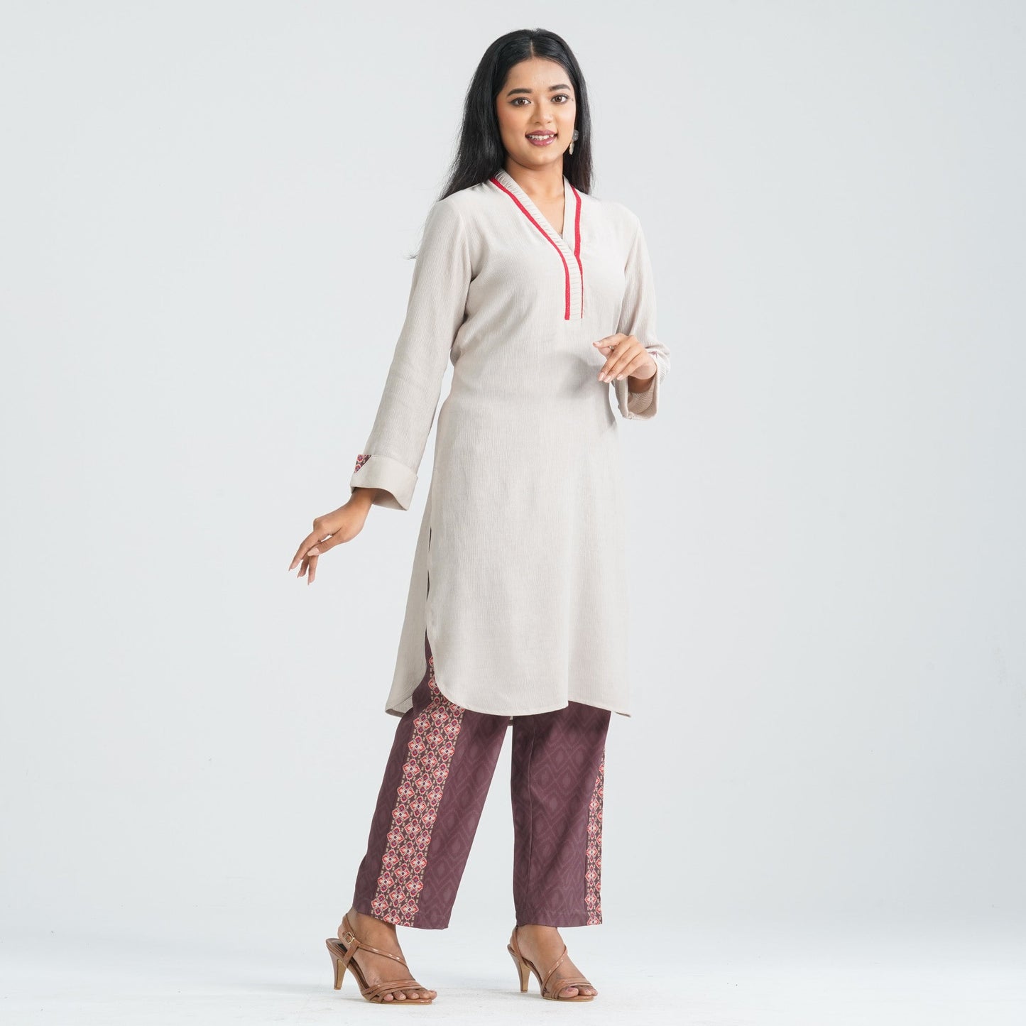 Women’s Mixed Cotton Two Piece Set