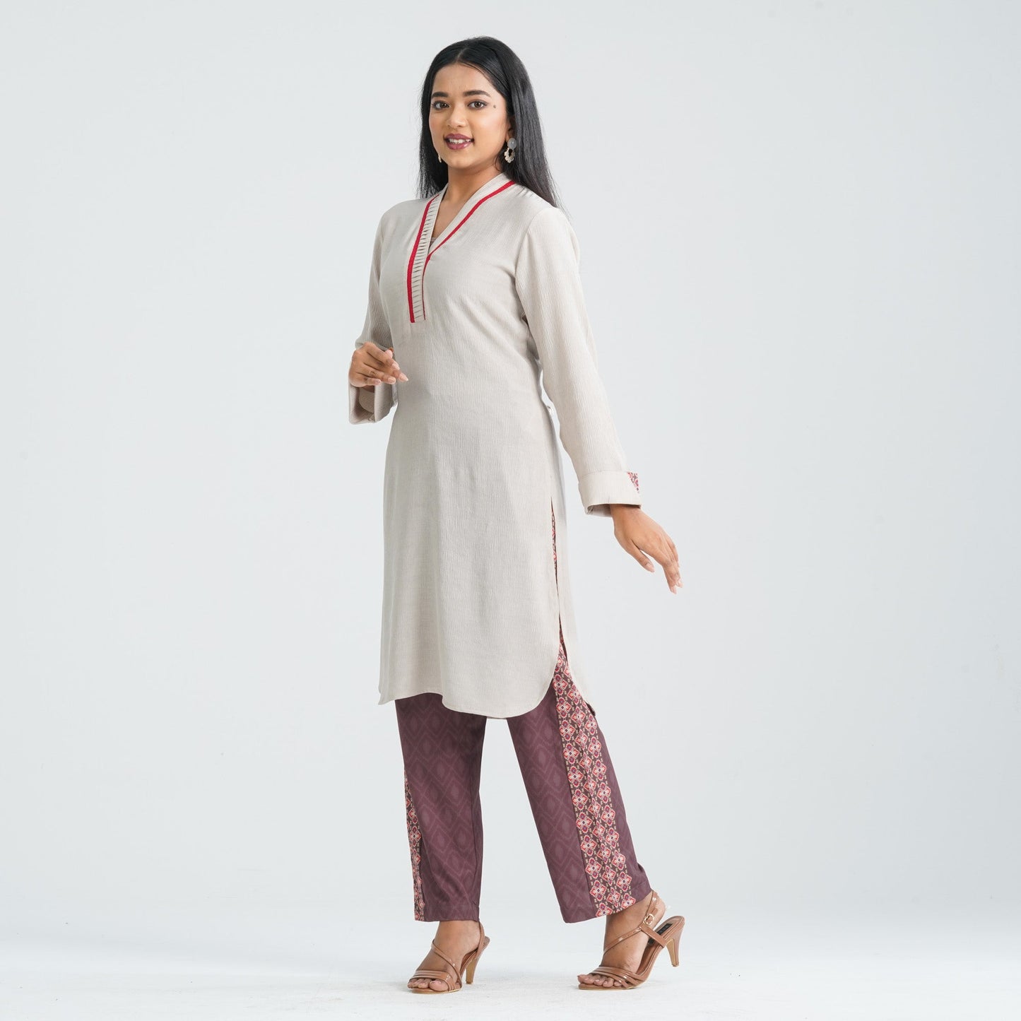 Women’s Mixed Cotton Two Piece Set