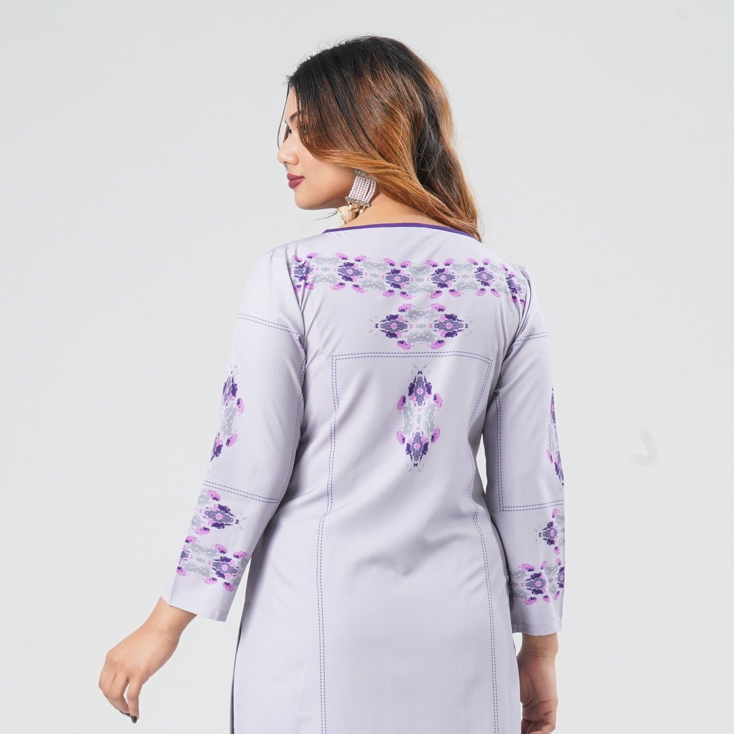 Women Blended Silk Two Piece Set