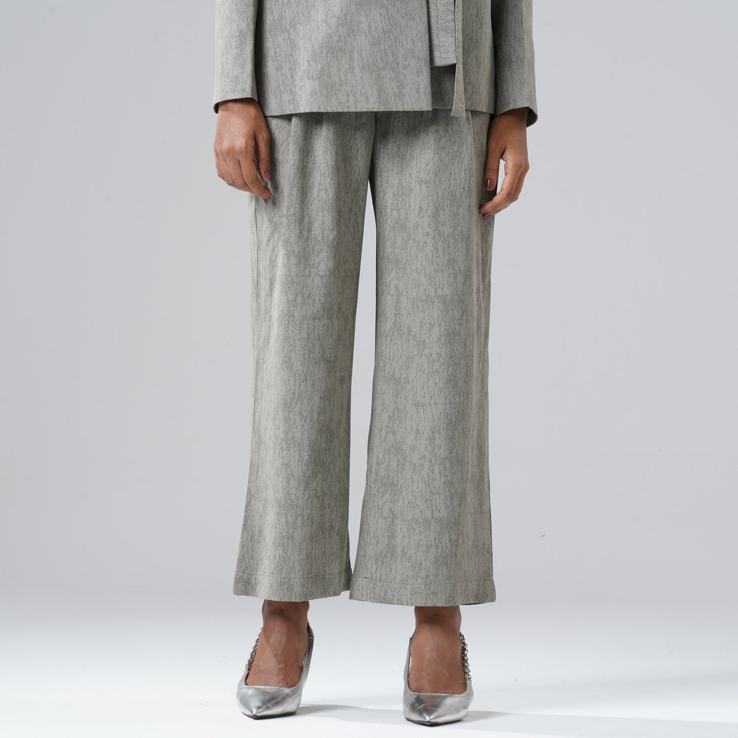 Womens Green Two Piece Set