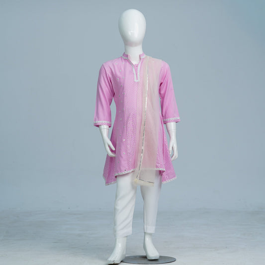 Girl's Pink Three Piece Set