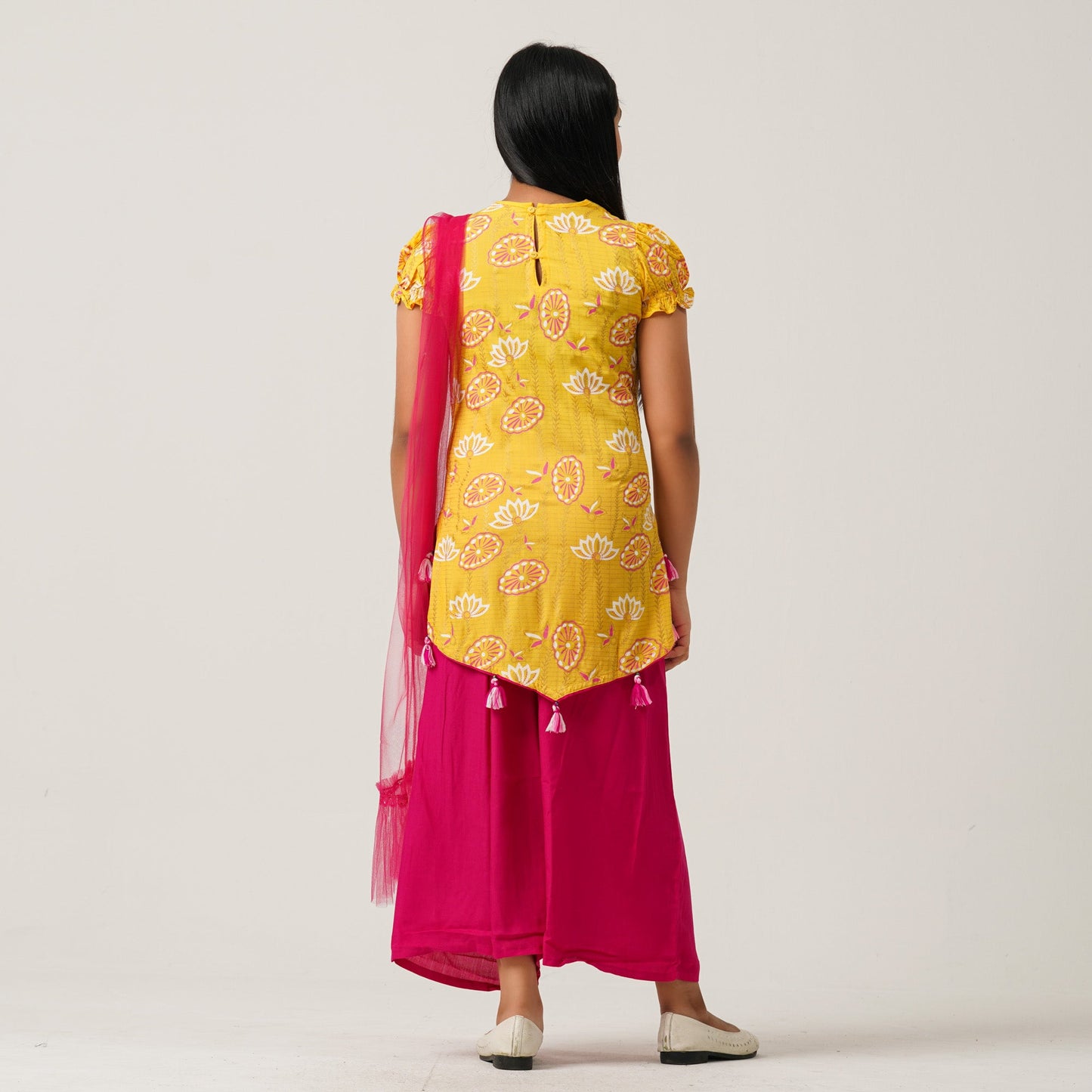 Girls Yellow Three Piece Set