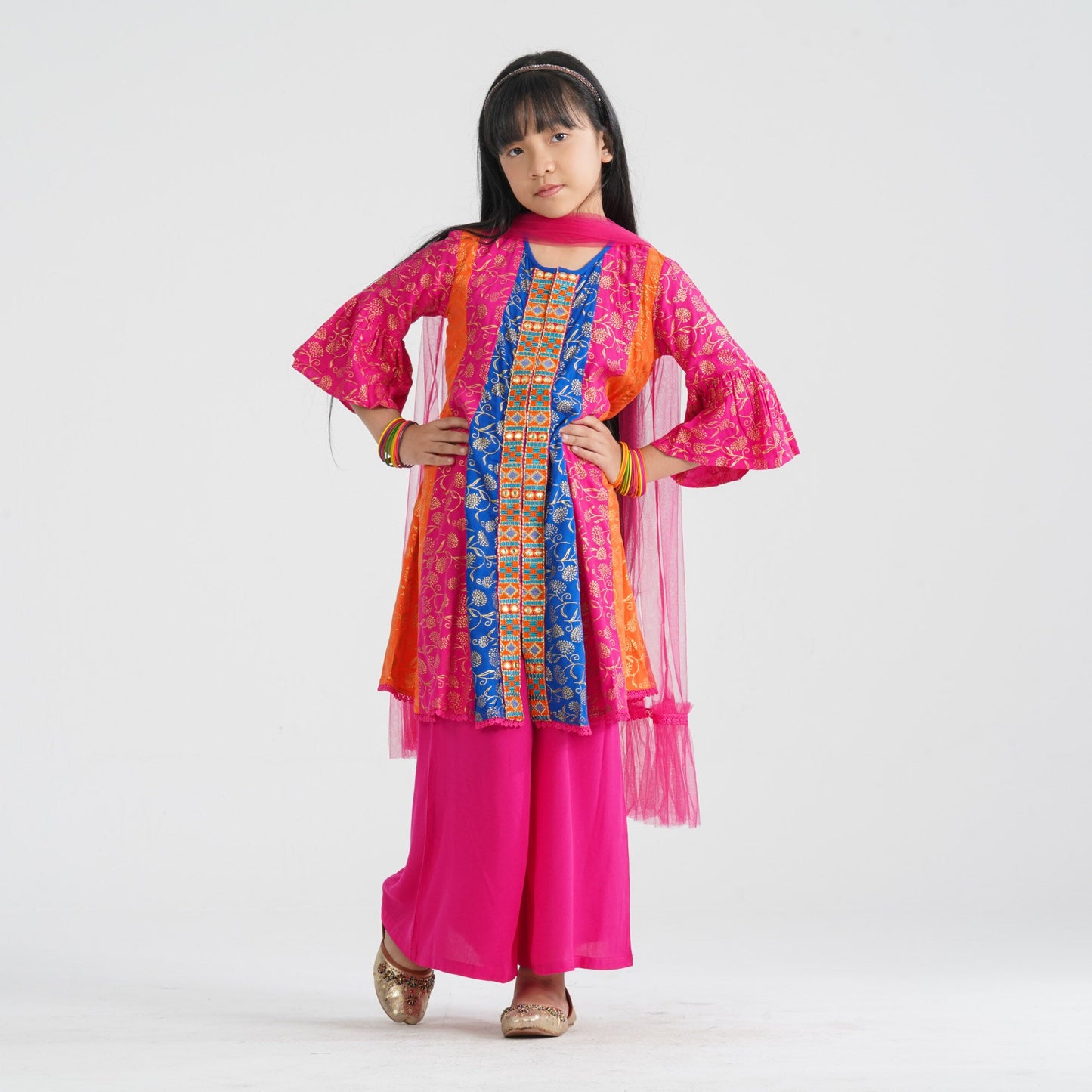 Girl’s Viscose Three Piece Set