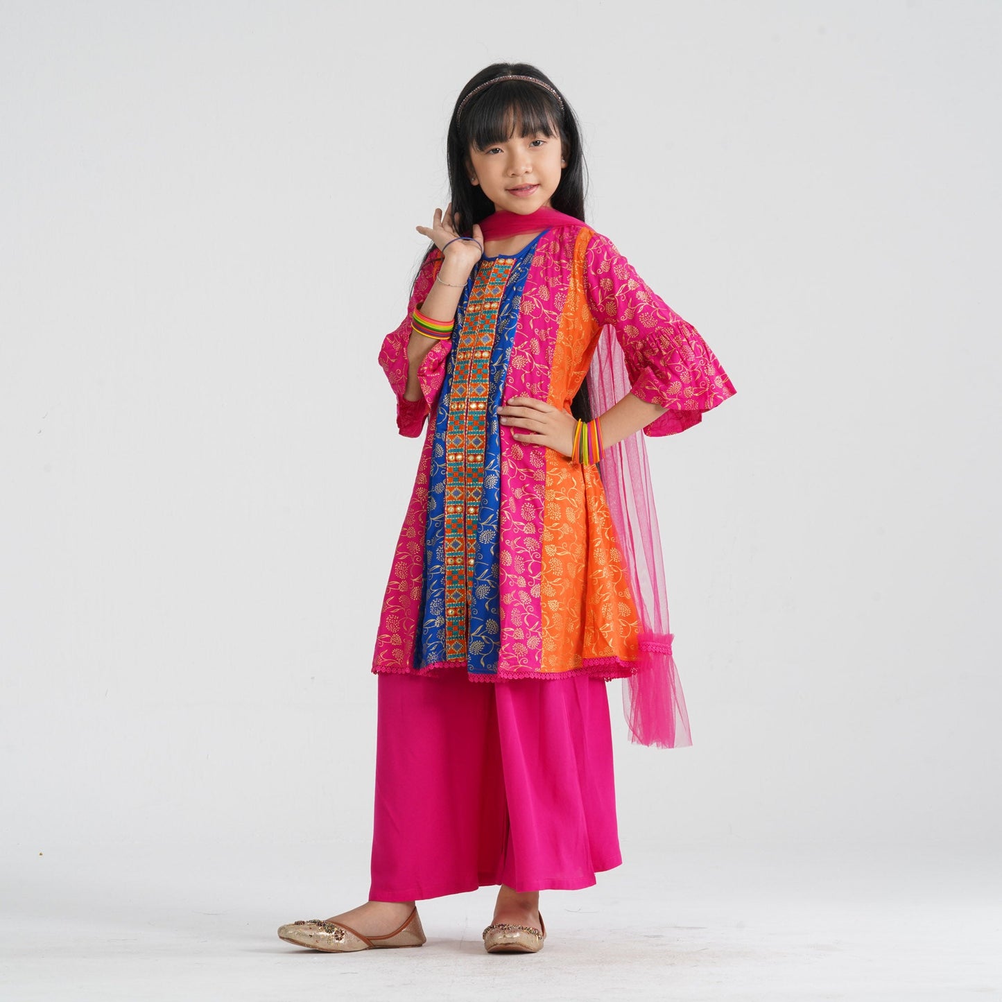 Girl’s Viscose Three Piece Set