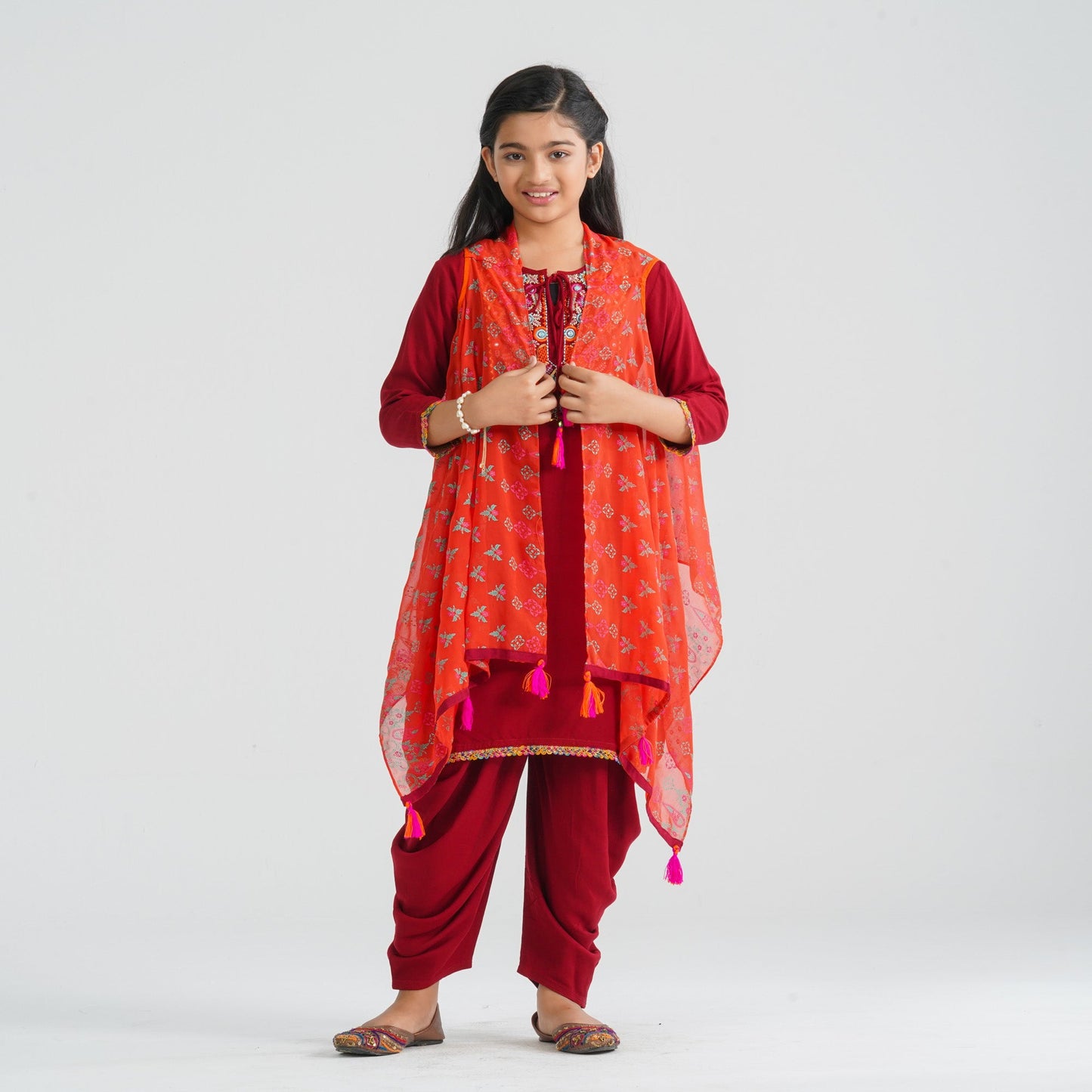 Girl’s Viscose Three Piece Set