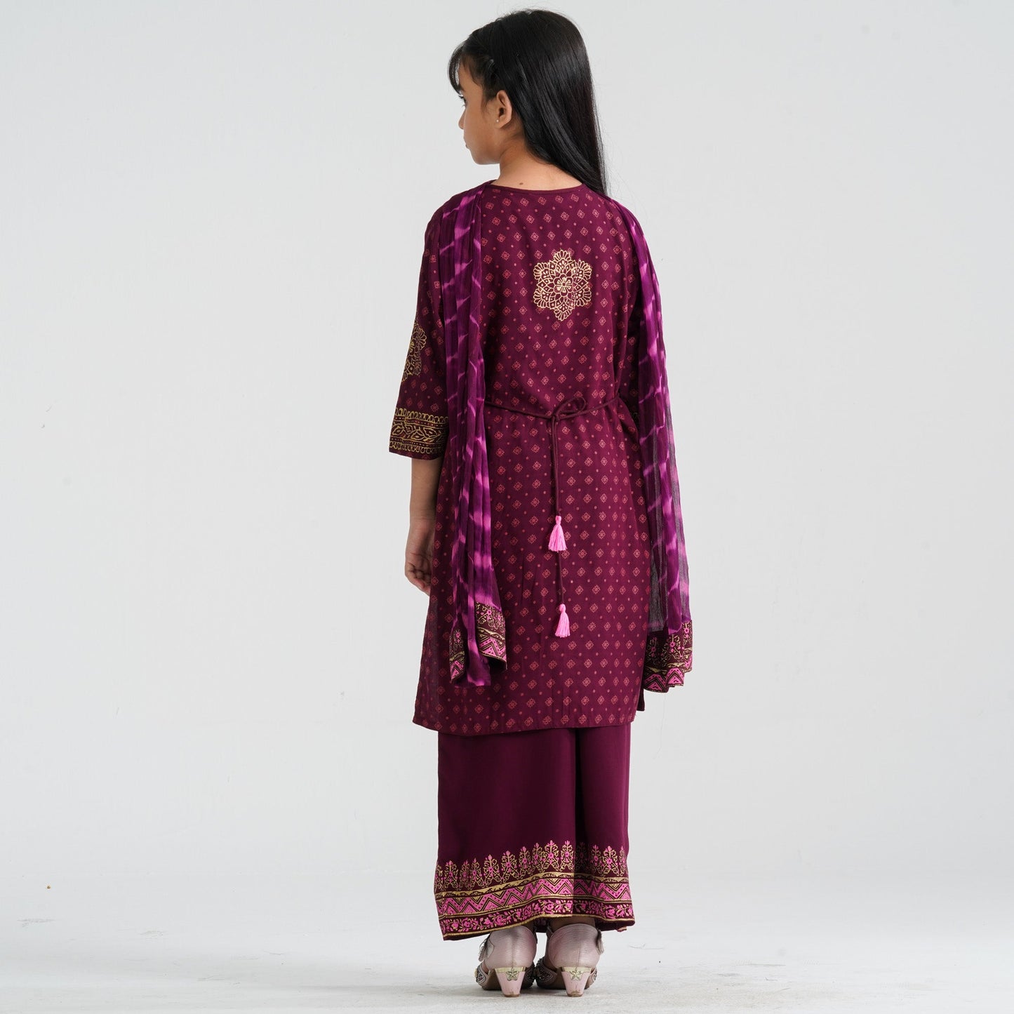 Girl’s Viscose Three Piece Set