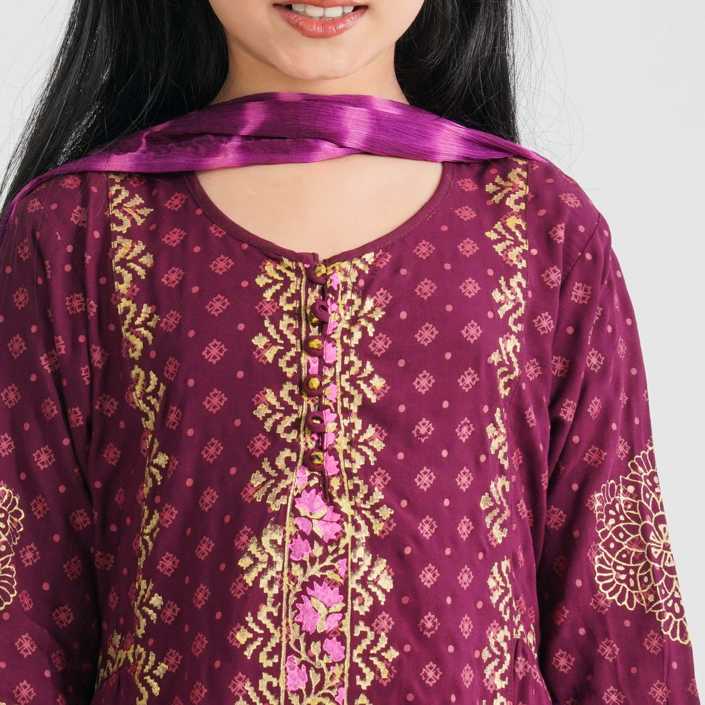 Girl’s Viscose Three Piece Set