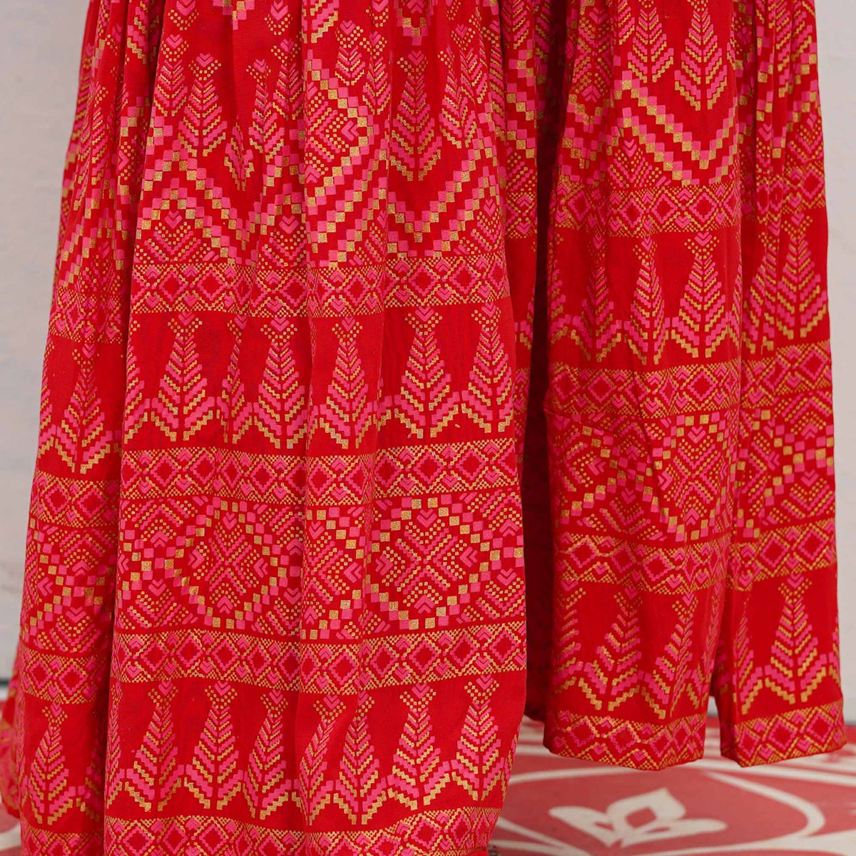 Girls Red Three Piece Set