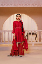 Load image into Gallery viewer, Womens Ethnic Red 3-Piece
