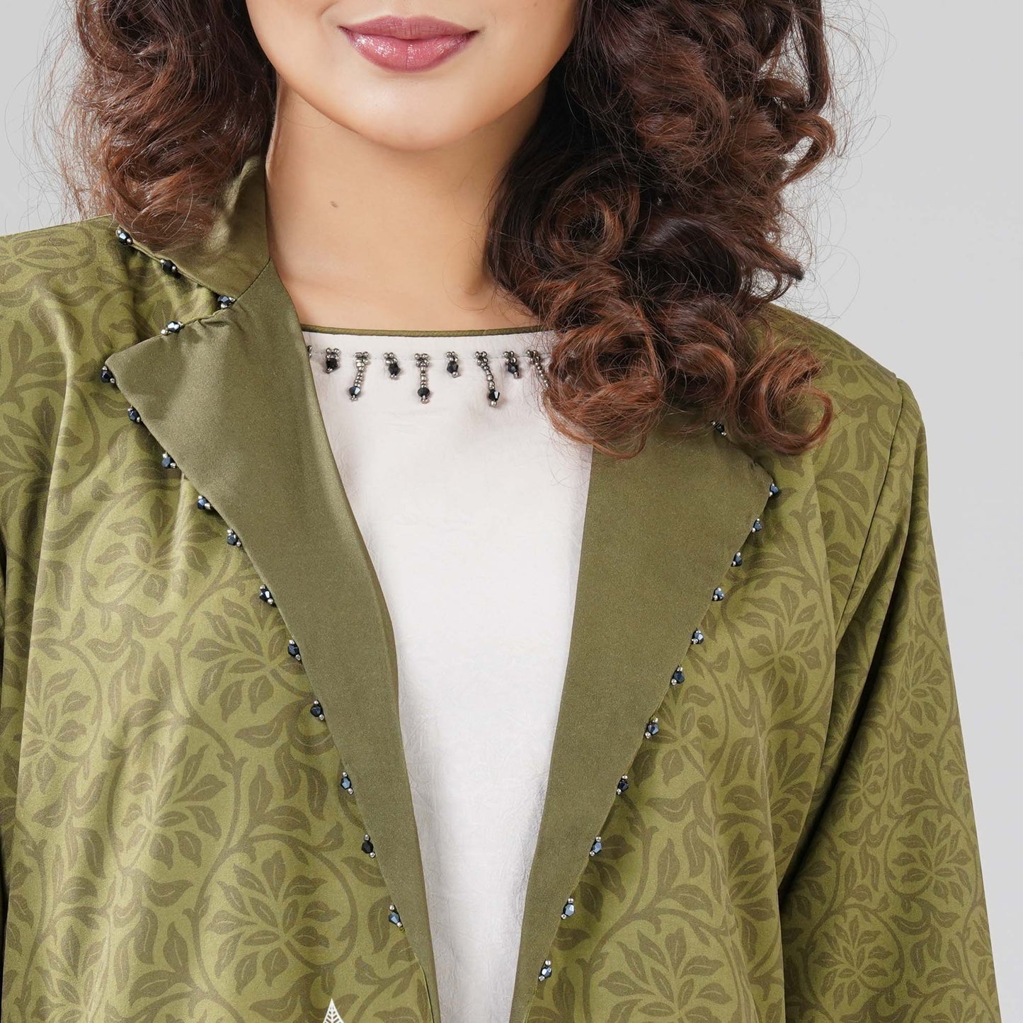 Womens Olive Three Piece Set