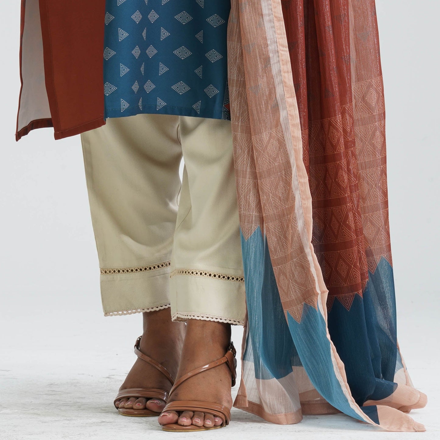 Women’s Blended Silk Three Piece Set