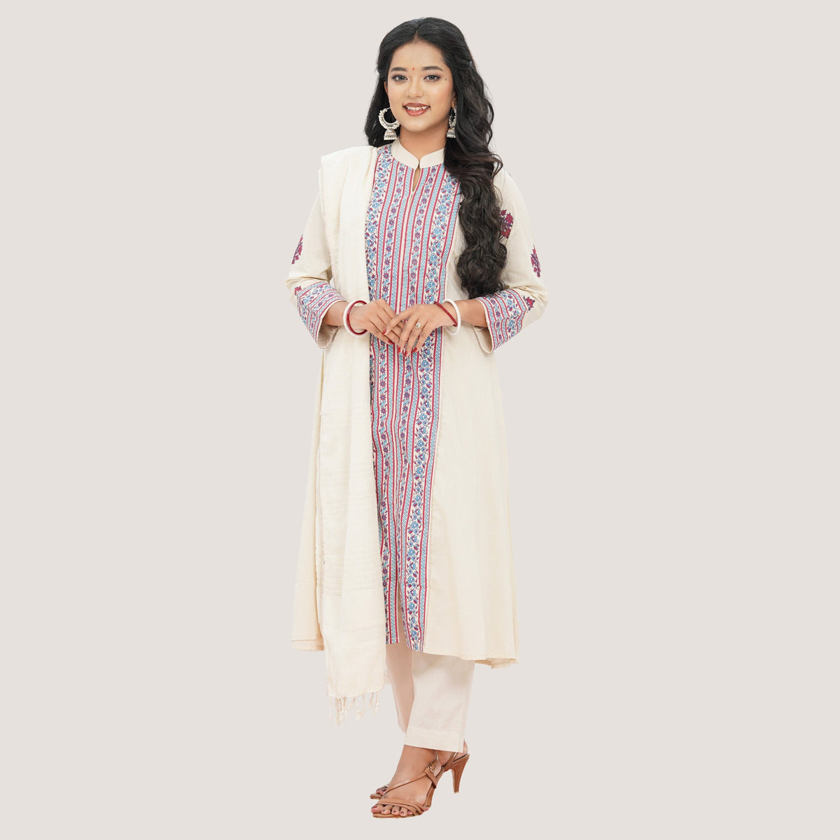 Womens Off White 3-Piece Set