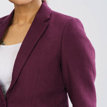 Load image into Gallery viewer, Womens Marron Slim Fit Blazer
