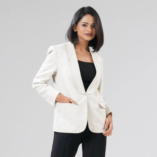 Womnes Off White Blazer