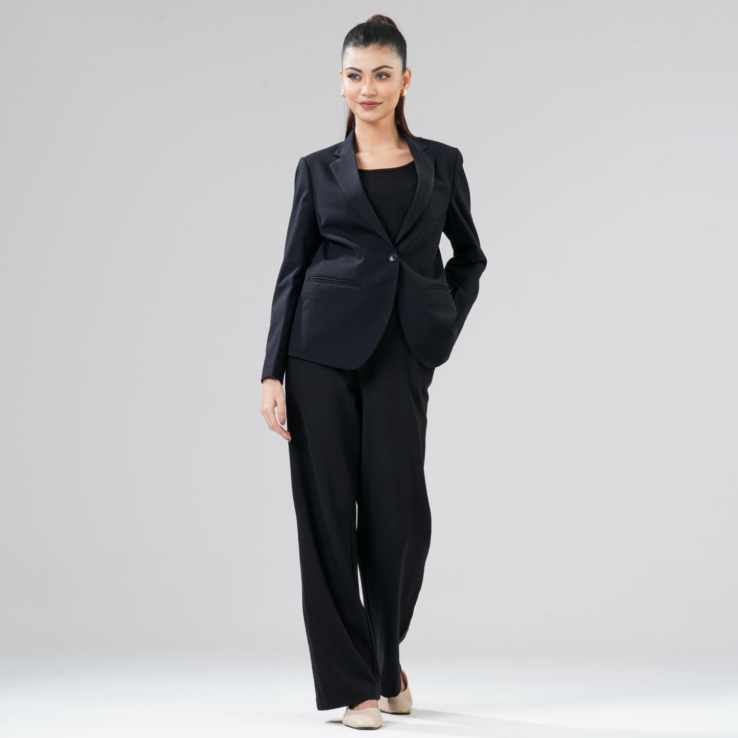 Womens Black Blazer