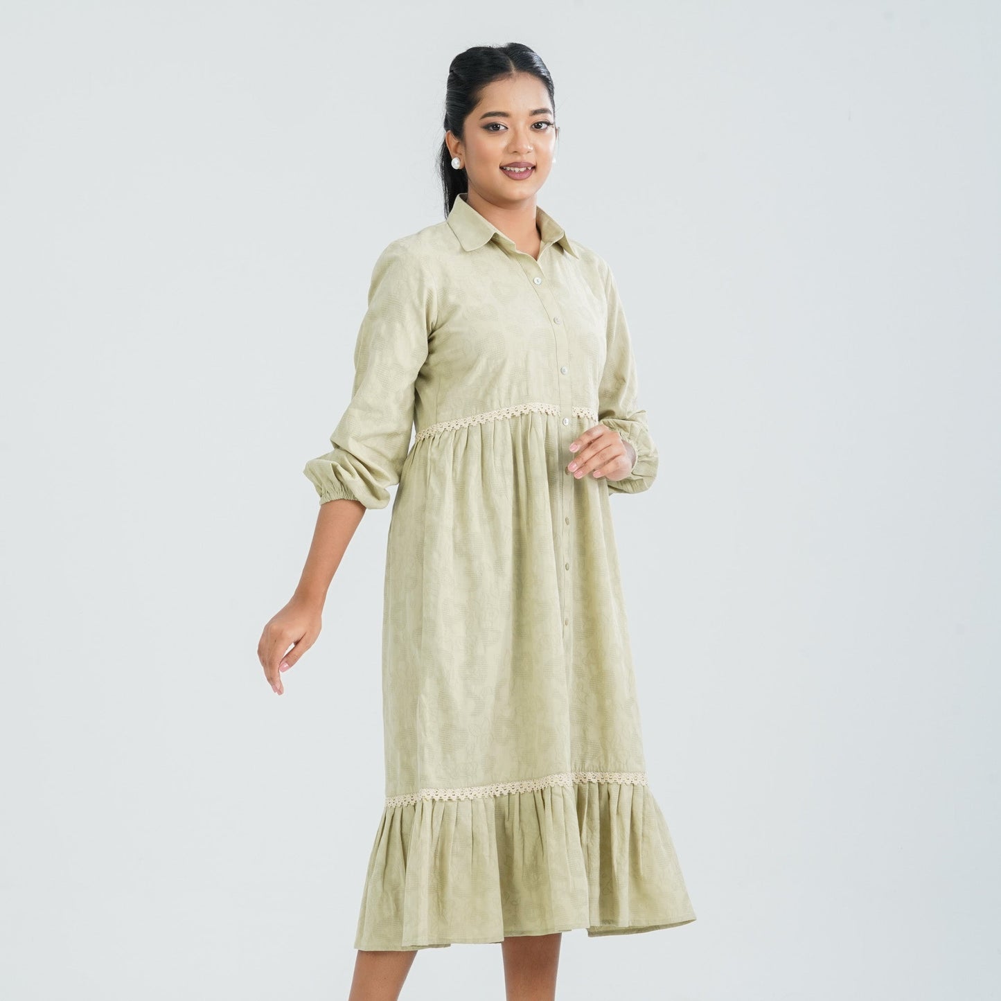 Women's Cotton Pink Dress