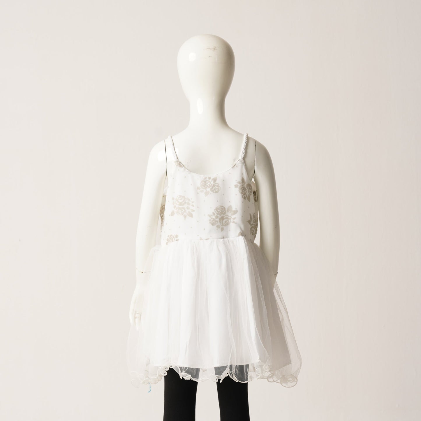 Girls Frock-White