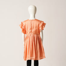 Load image into Gallery viewer, GIRLS FROCK-LIGHT ORANGE
