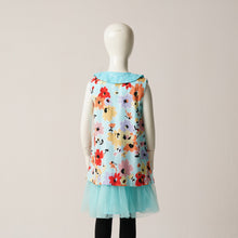 Load image into Gallery viewer, GIRLS FROCK-AQUA BLUE
