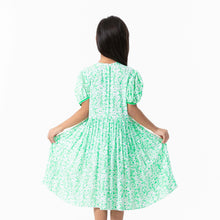 Load image into Gallery viewer, Girls Multicolor Floral Frock
