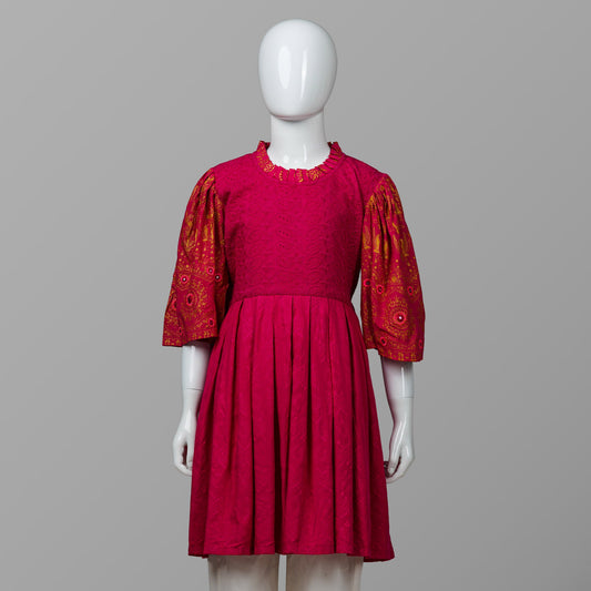 Girls Pink Frock