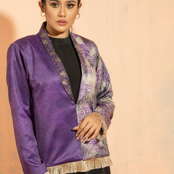 Ladies Jacket- Purple