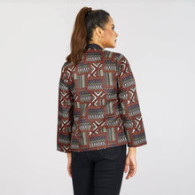 Load image into Gallery viewer, ETHNIC JACKET-BLACK OLIVE
