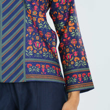 Load image into Gallery viewer, Women&#39;s Ethnic Navy Jacket
