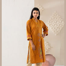 Load image into Gallery viewer, Women Bronze Elegance Kurti
