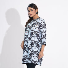 Load image into Gallery viewer, Women Black Ethnic Kurti
