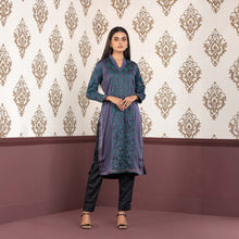 Load image into Gallery viewer, ETHNIC PREMIUM KURTI-DARK ASH
