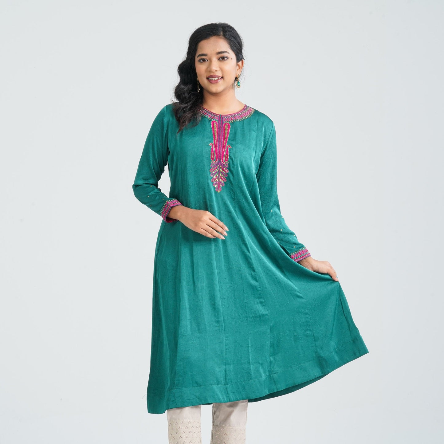 Women’s Crepe Silk Kurti