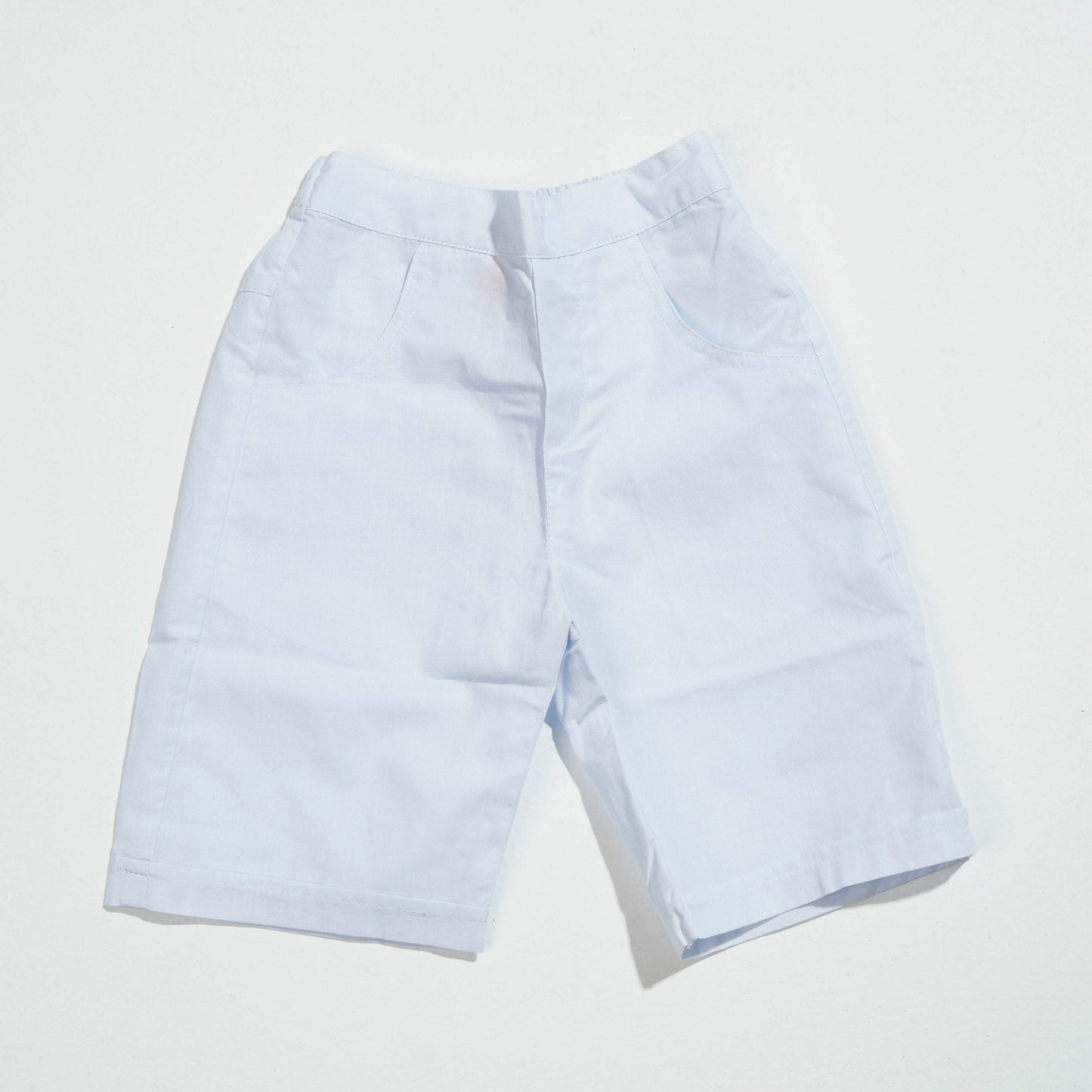New Born Boys 2Pcs - White Print
