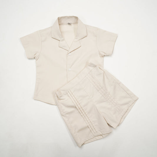 Baby Boy Off White Two pcs