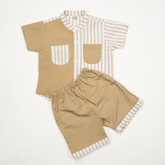 Baby Boy Off White Two Pcs