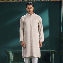 Load image into Gallery viewer, Men&#39;s Ivory Printed Panjabi
