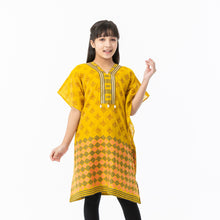 Load image into Gallery viewer, Girls Mustard Kaftan
