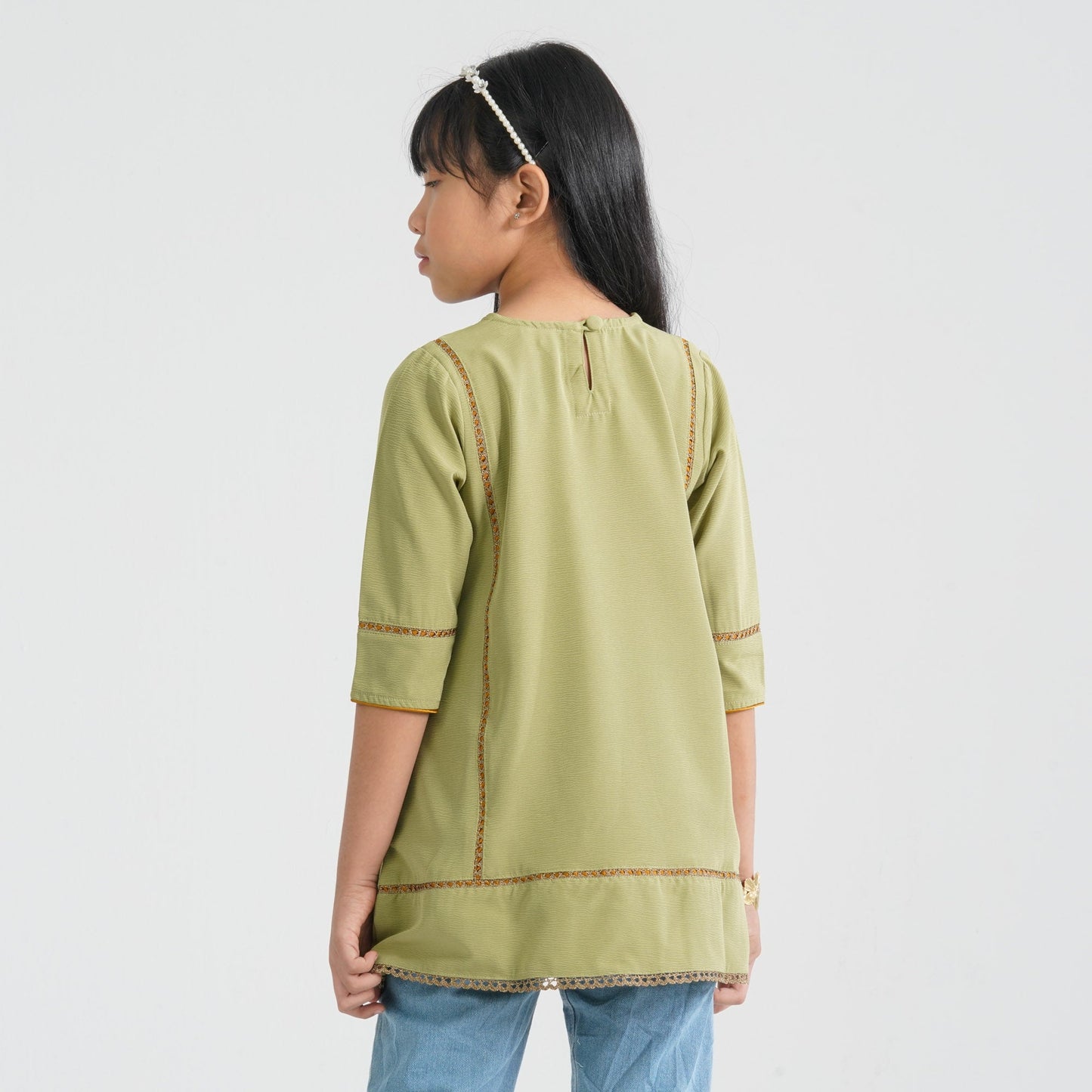 Girl's Green Tunic